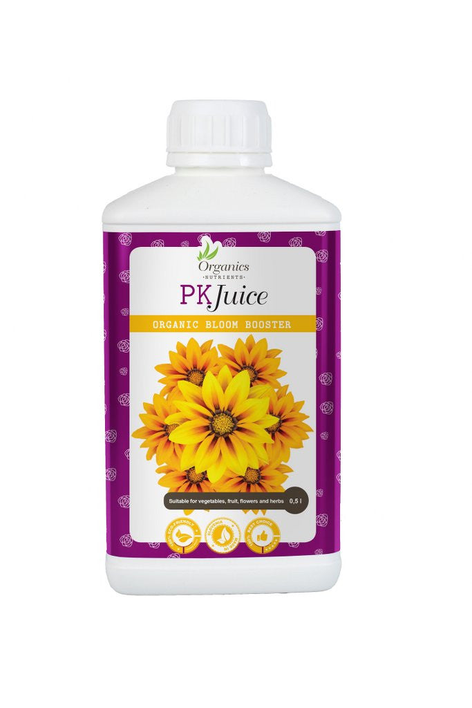 Organics Nutrients PK Juice 500 ml sidevisning