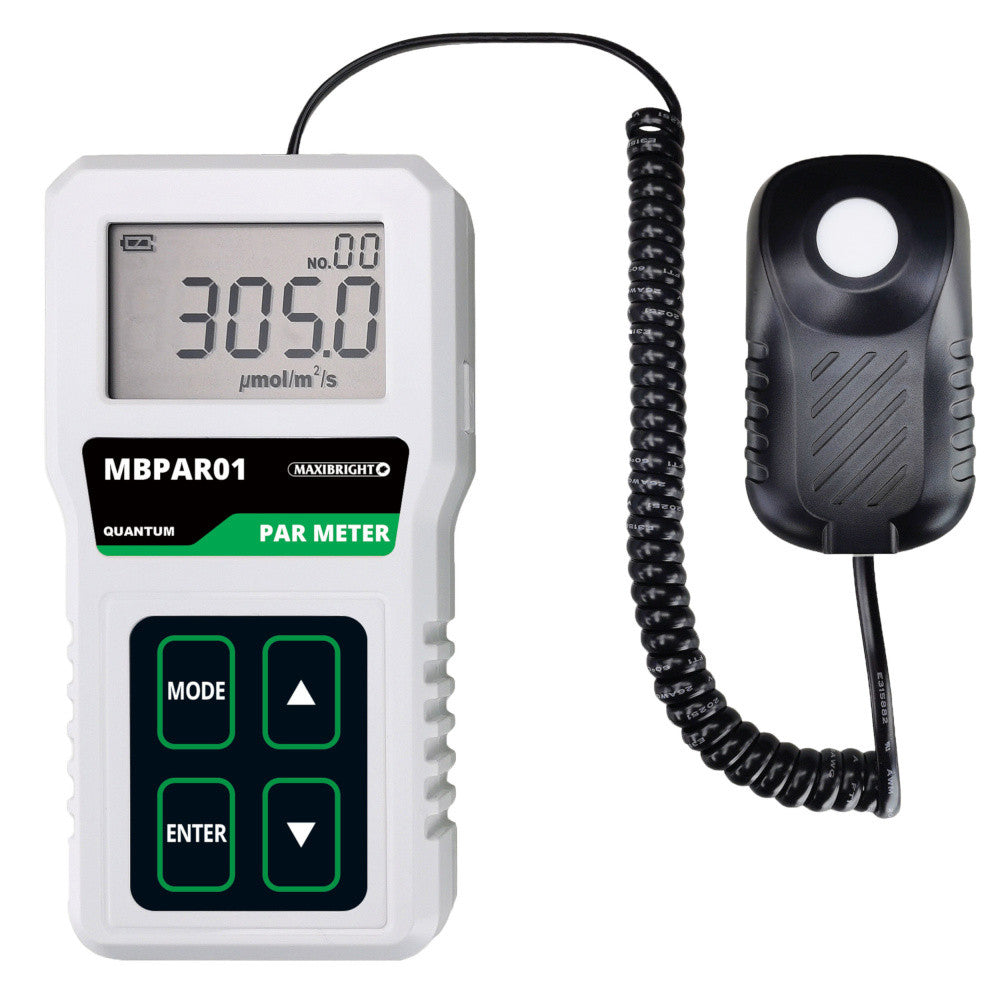 Maxibright PAR Meter pohled zepředu