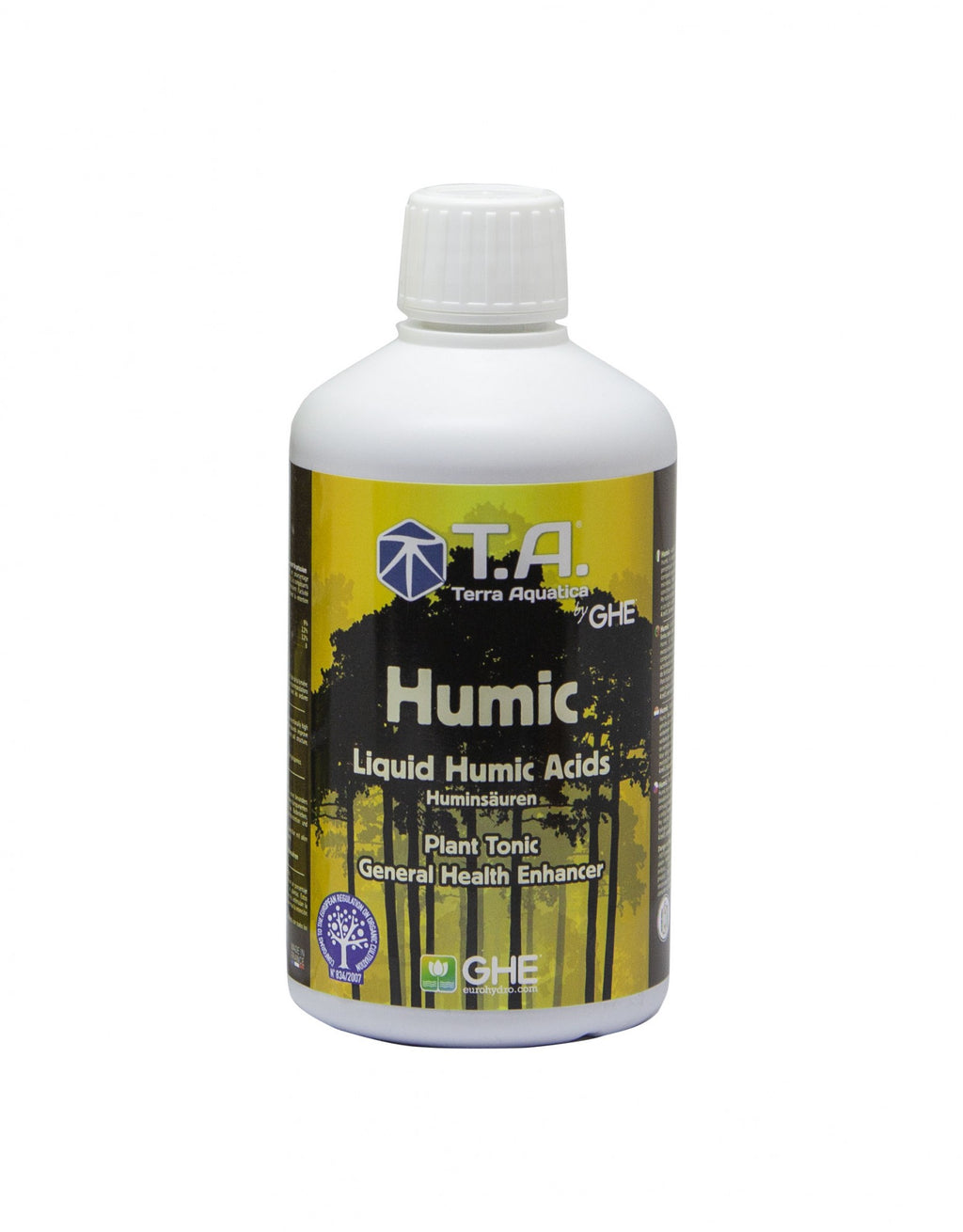 Terra Aquatica Humic Organic 500 ml boční pohled