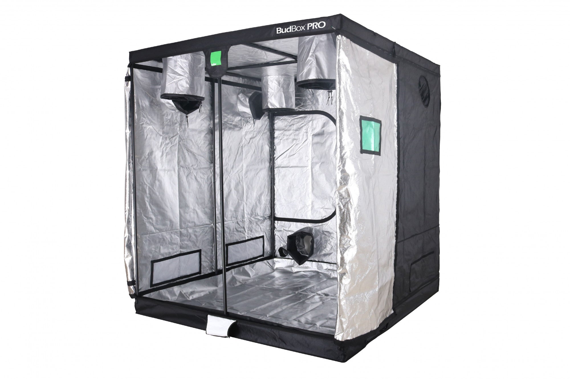 BudBox Silver PRO Titan I-HL 200x200x220 cm boční pohled