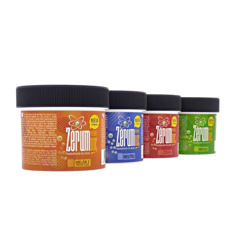 Zerum BLOC Stick Máta, 170 g boční pohled