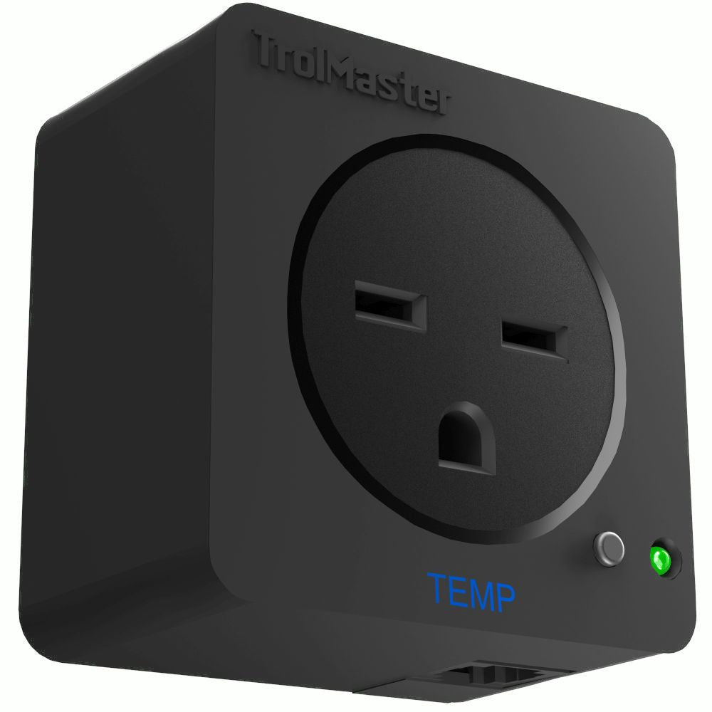 Station d'appareil de température Trolmaster 240V (DST-2E) - avec adaptateur (connecteur CZ/EU) vue de côté