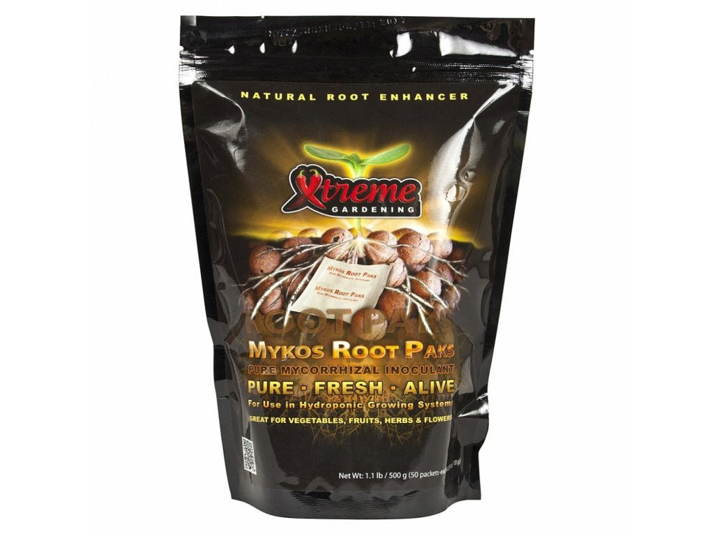 Xtreme Gardening Mykos Root Paks 500 g boční pohled