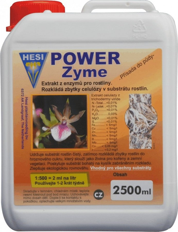 Hesi PowerZyme 2.5 l pohled zepředu