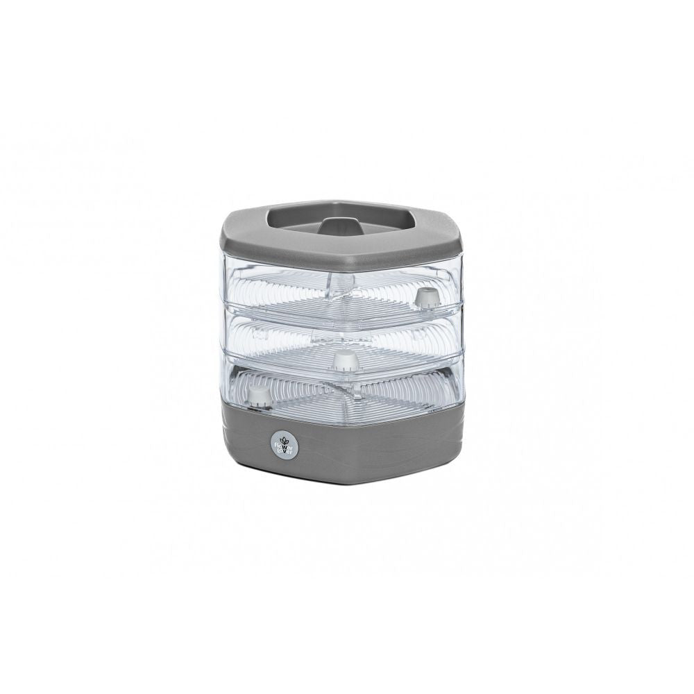 Mungo miska na klíčení Kamenná šedá pohled zepředu