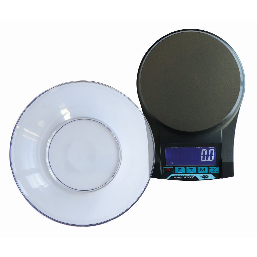 Digitální váha My Weigh i2500 - 2500 g x 0.5 g pohled zezadu