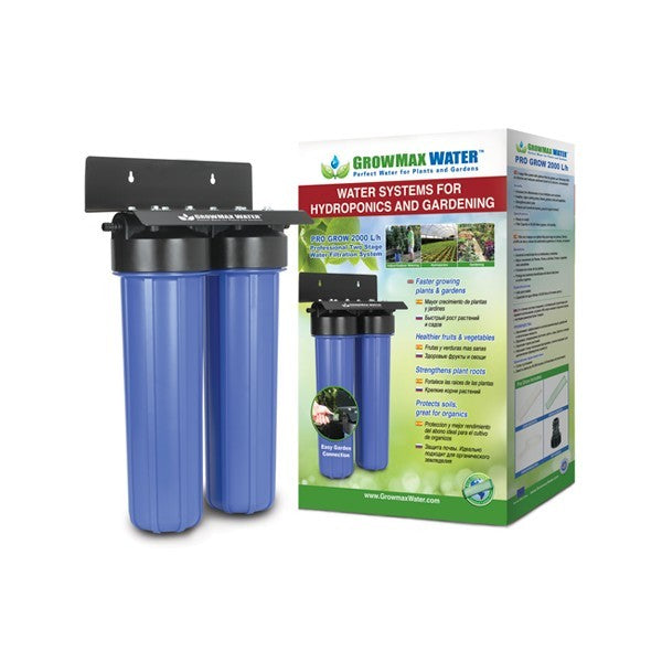 Growmax Water Pro Grow, uhlíkový vodní filtr 2000 l/h detailní pohled