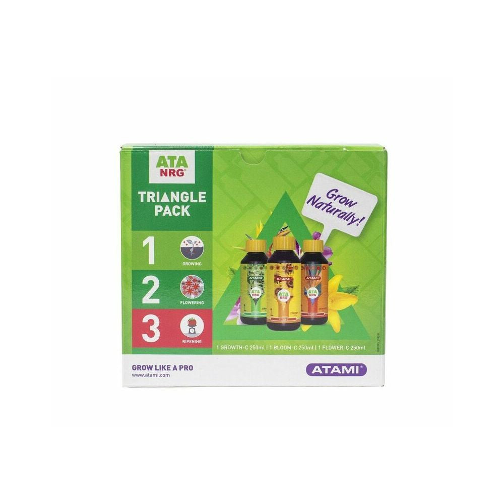 Atami ATA NRG Triangle Pack 750 ml, sada hnojiv pohled zepředu