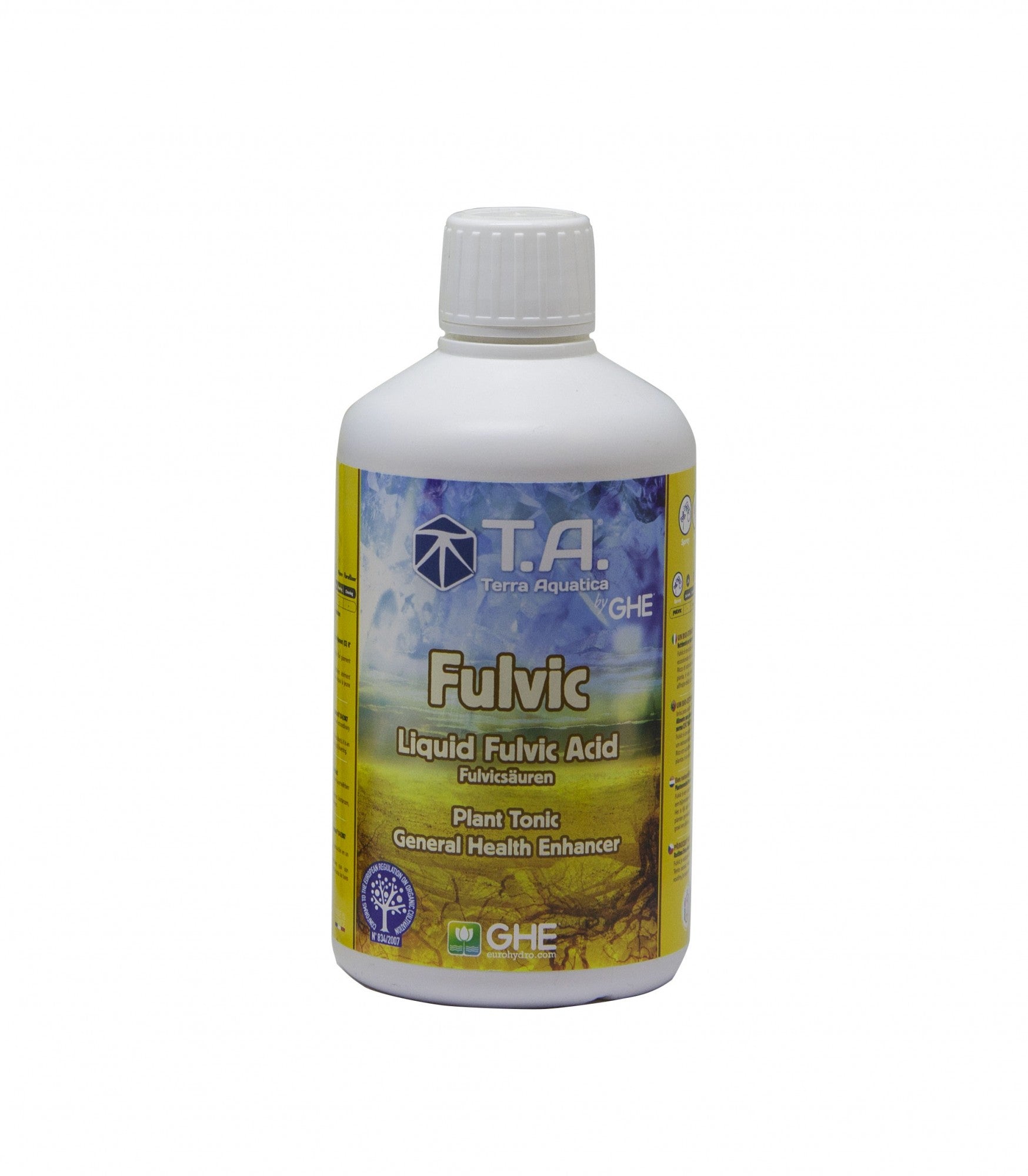 Terra Aquatica Fulvic Organic 500 ml sidevisning