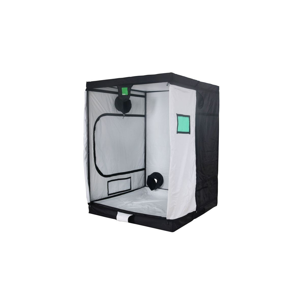 Budbox White PRO XL+ 150x150x200 cm pohled zezadu