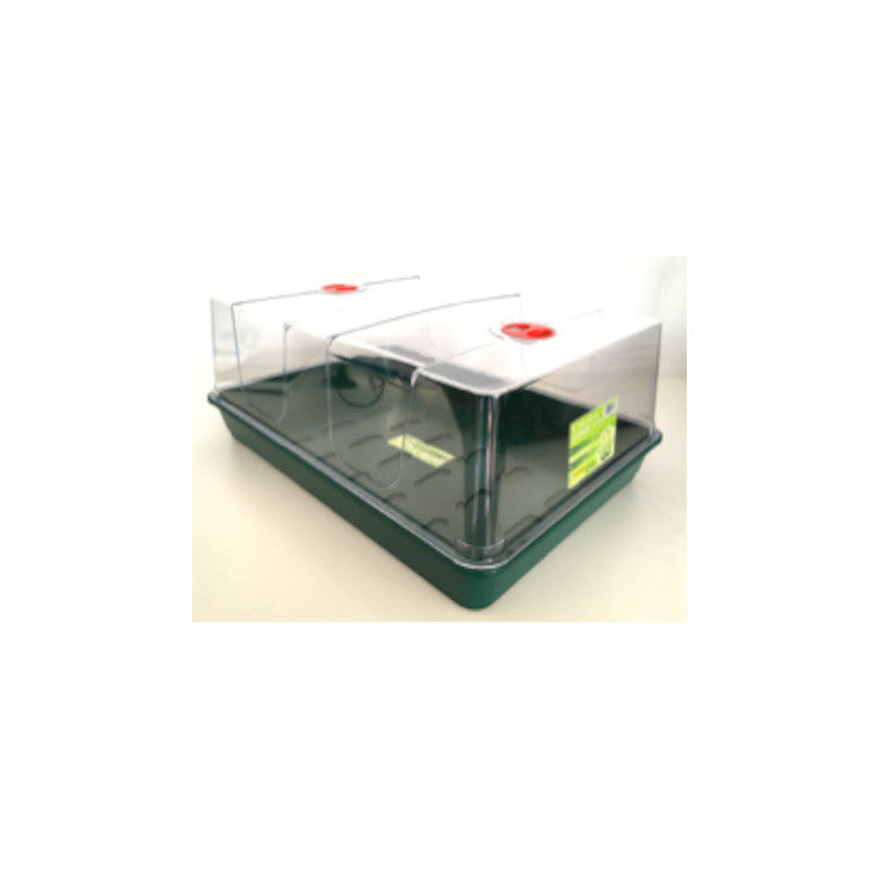 Garland skleník XL High Dome Propagator Black, tvrdý plast, nevyhřívaný, 58x40x22.5 cm boční pohled