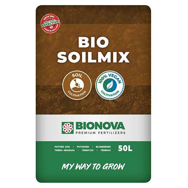 BioNova Bio Soilmix 50 l, organisk substrat sidevisning