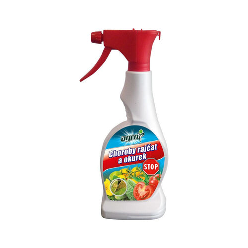 Agro Krankheiten von Tomaten und Gurken STOP RTD 500 ml mit Sprühkopf Vorderansicht