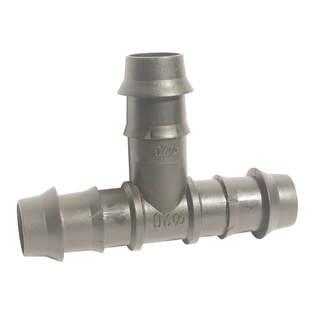 PE T - kus 20 mm boční pohled