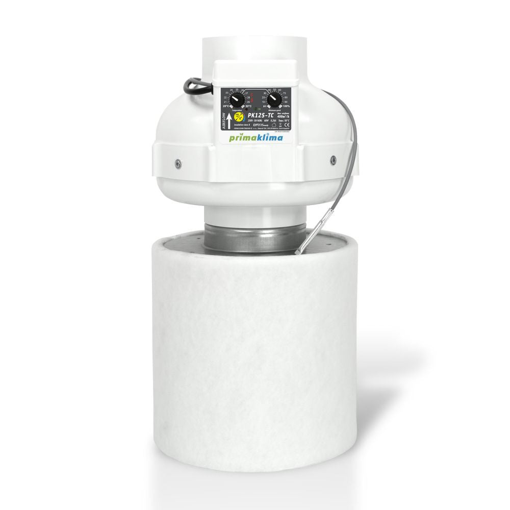 Prima Klima PK-Kombo 125-TC, 125 mm, 400 m3/u vooraanzicht