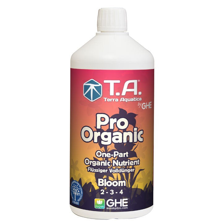Terra Aquatica Pro Organic Bloom 1 l Seitenansicht
