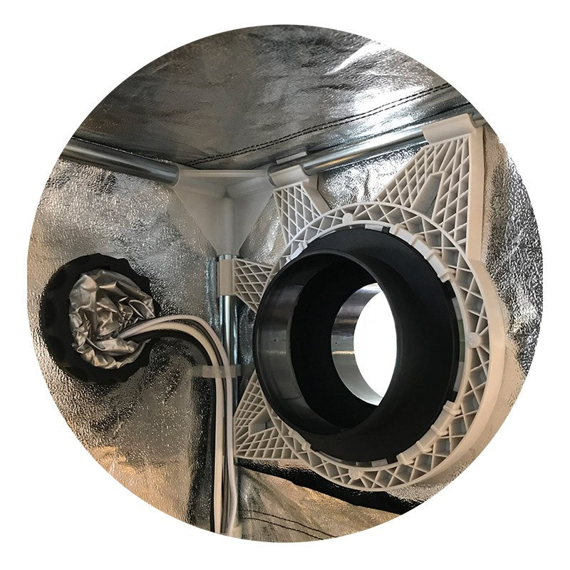 Secret Jardin Dark Street 60x60x158 cm, DS60 R4.0 vue du contenu de l'emballage