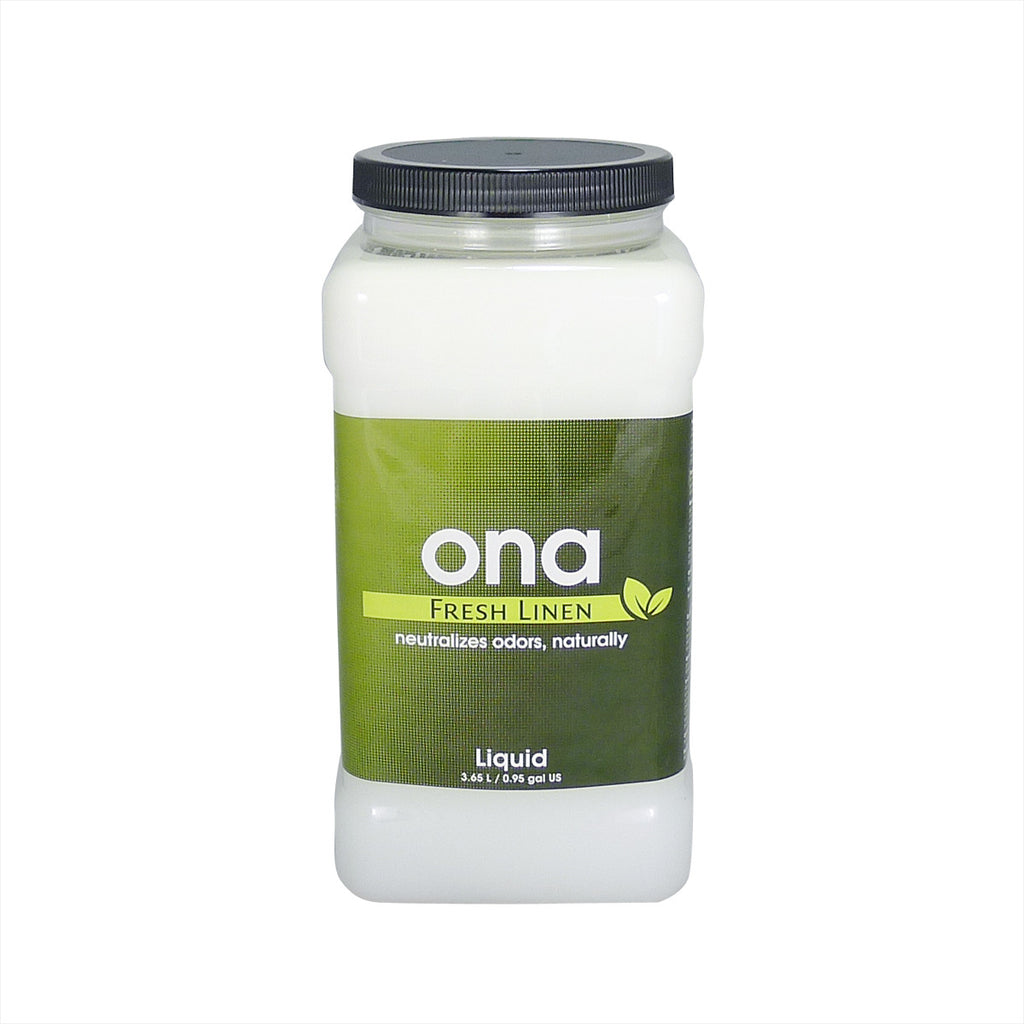 ONA Liquid Fresh Linen 3.27 l boční pohled