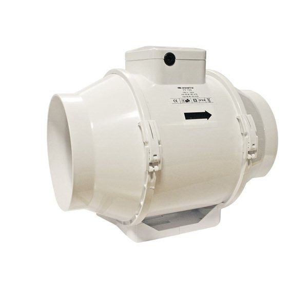 Ventilátor Vents TT 160 mm - 405/520 m3/h pohled zepředu