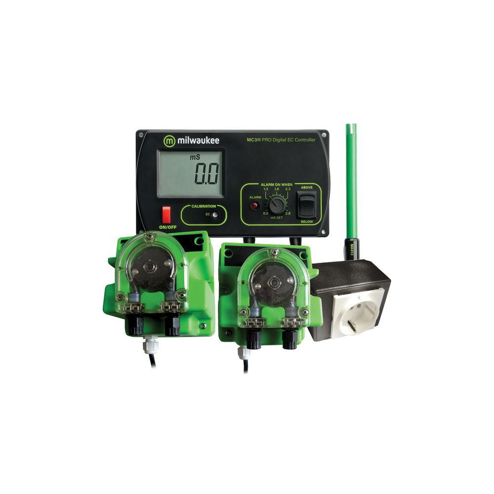 Milwaukee MC745 automatická EC regulace (dvě čerpadla) pohled zepředu