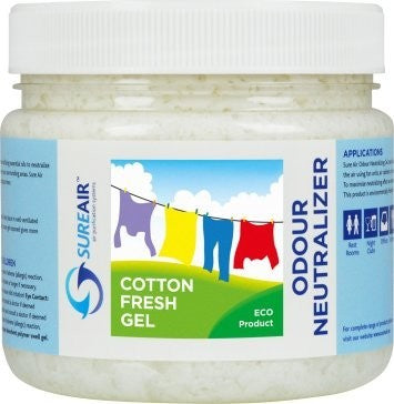 Sure Air Gel Cotton Fresh 1 l side view