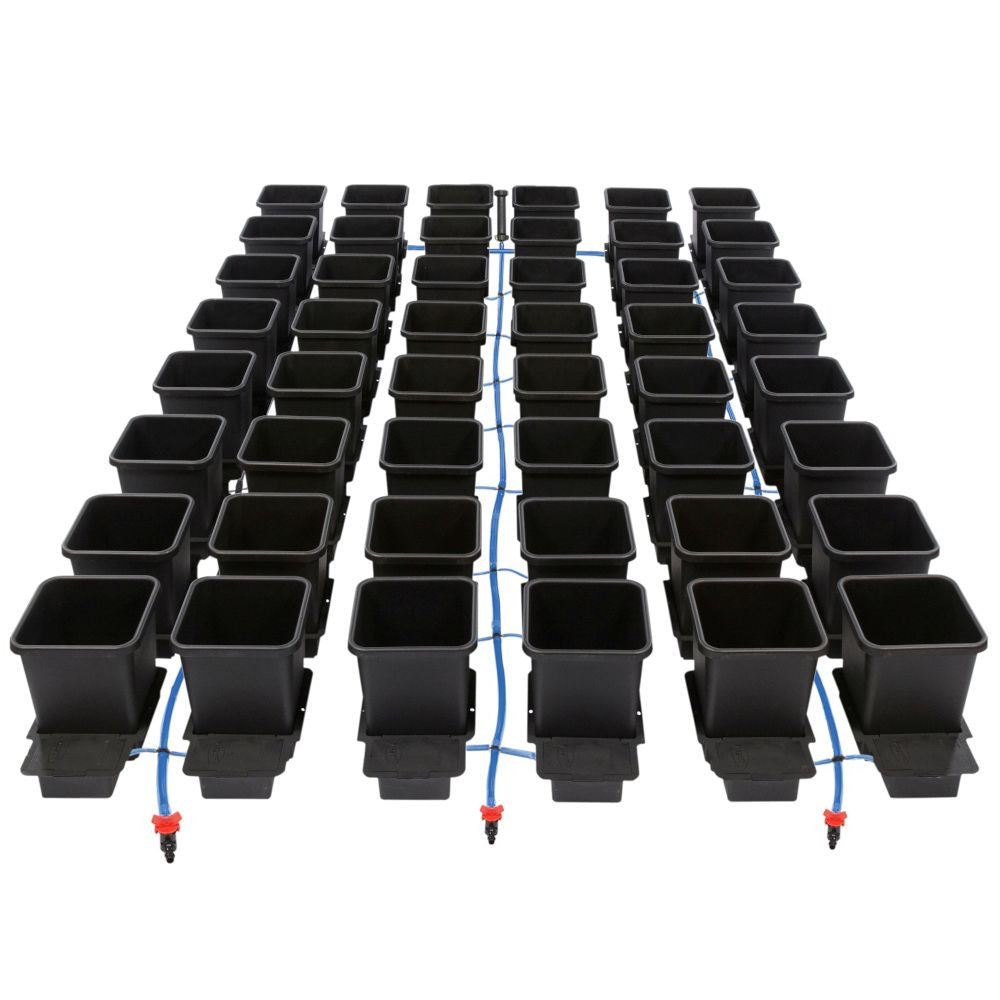 Autopot 1Pot, 48 květináčů bez nádrže (Aquavalve5) pohled zepředu