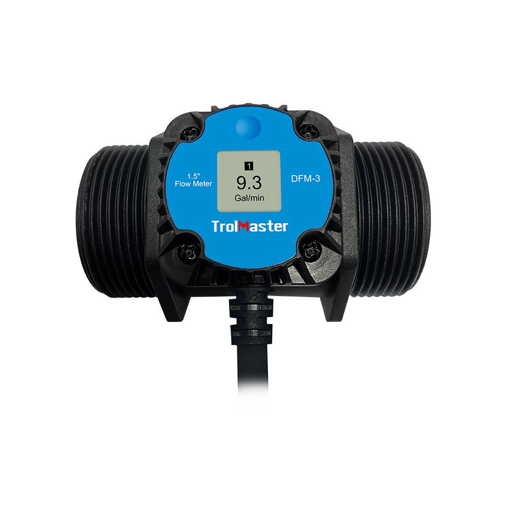 Trolmaster 1.5″ Digital Flow Meter (DFM-3) sidevisning