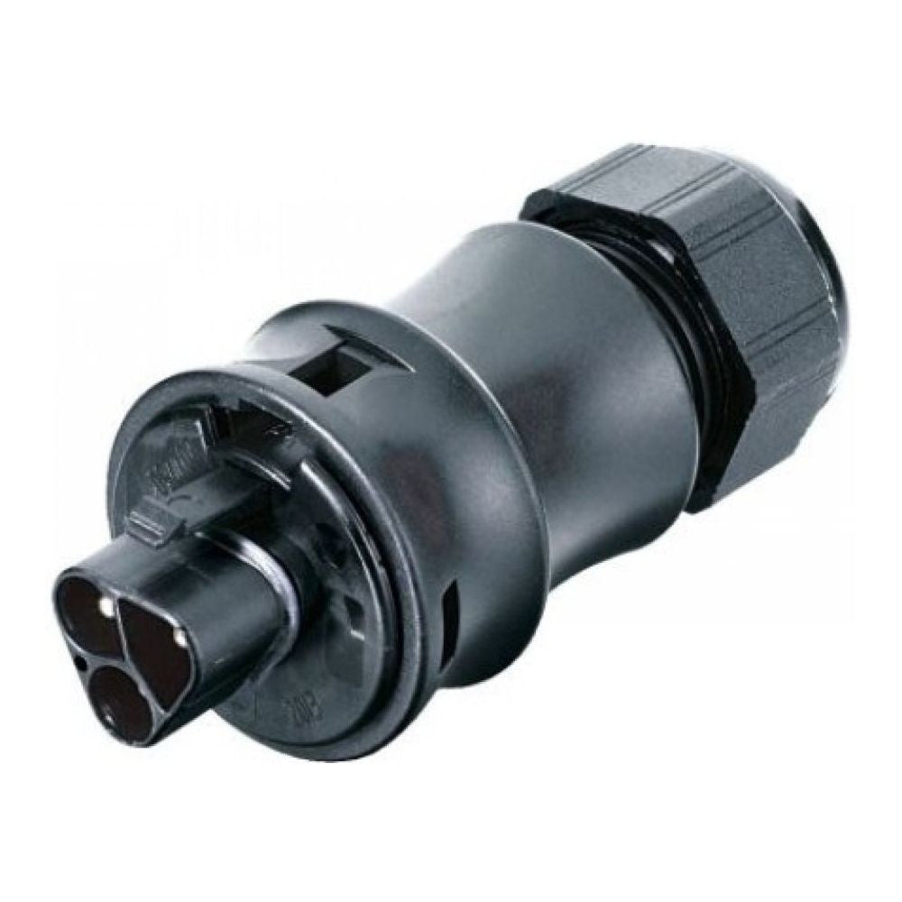 Wieland Straight konektor, pro LED svítidla Sanlight pohled zepředu