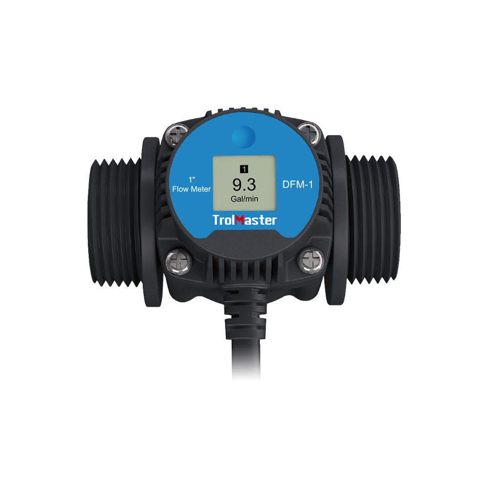Trolmaster 1" Digital Flow Meter (DFM-1) sideudsigt