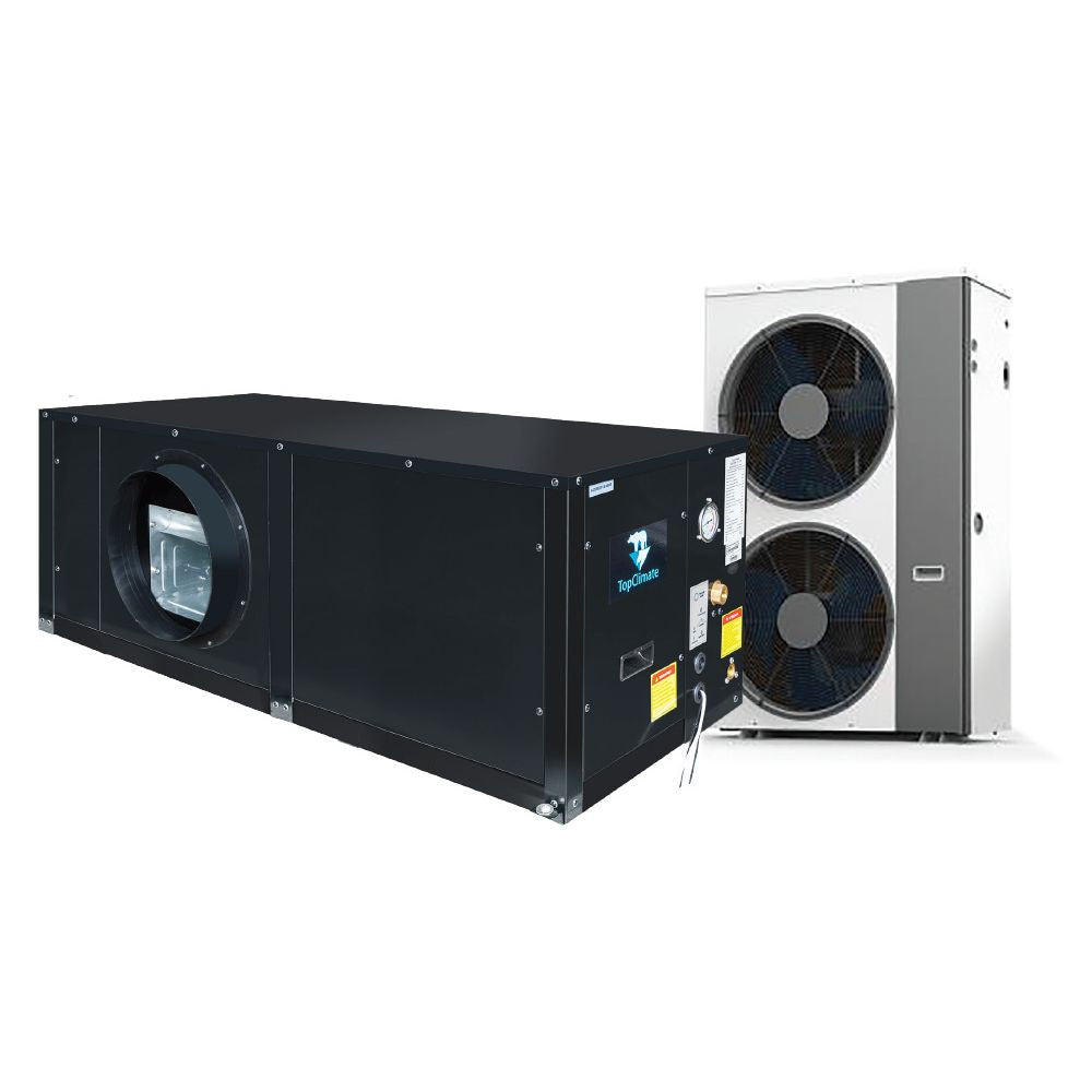 Topclimate Supreme Humi Pro 15000 Split mit Zubehör Vorderansicht