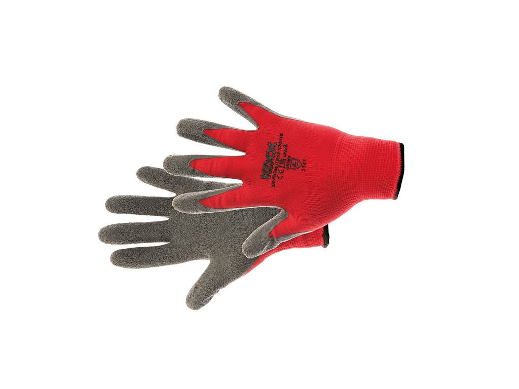 Gardening gloves Rocking Red XL (10) side view