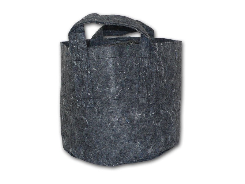 Root Pouch Grey květináč textilní 28x26 cm - 16 l boční pohled