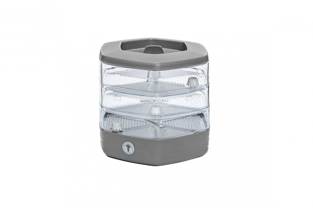 Bol Mungo pour germination Gris pierre vue latérale