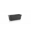 Plastkon Hochbeet Garden Anthrazit, 40x17x15 cm Frontansicht