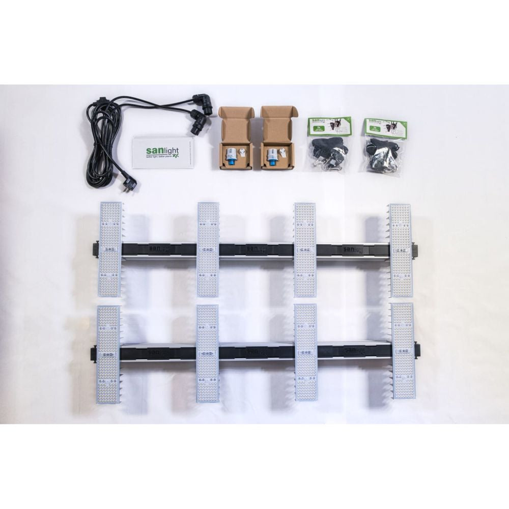 SANlight EVO LED Set 120 - 530W for 120x120 cm 3 µmol/J - V1.5 side view