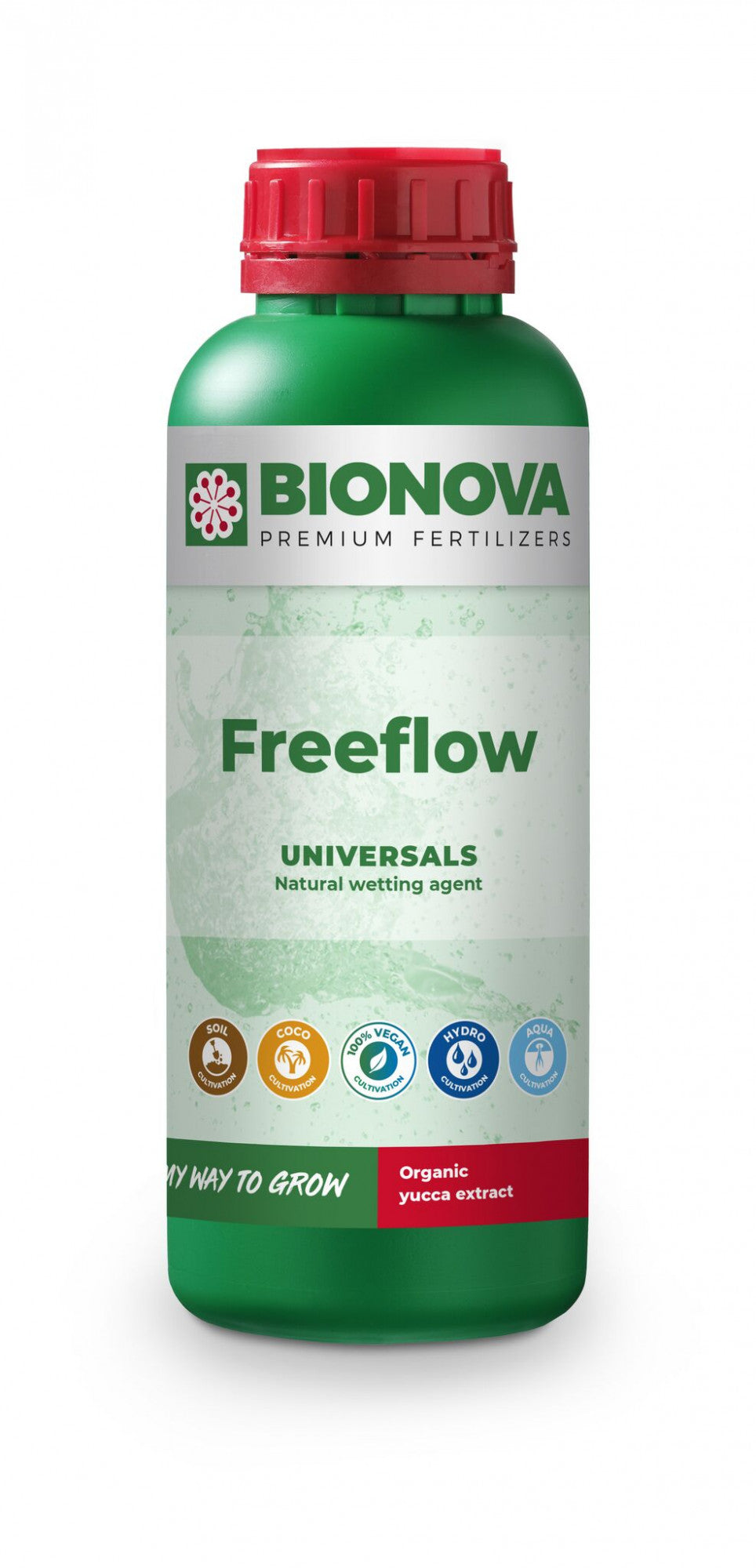 BioNova FreeFlow (wetting agent) 1 l side view