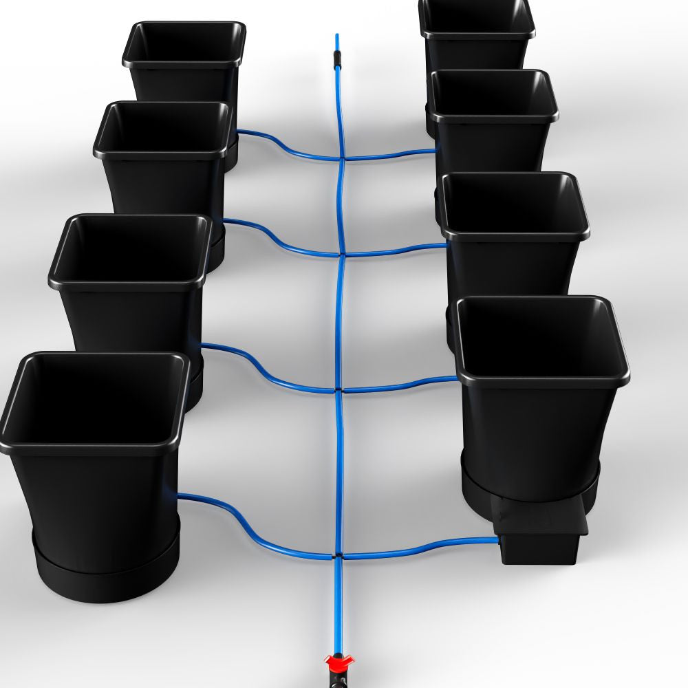 Autopot 1Pot XL, 8 doniczek bez zbiornika (Aquavalve5) widok od tyłu