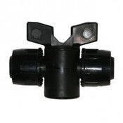 Irritec Easy ventil průběžný 25x25 mm pohled z boku