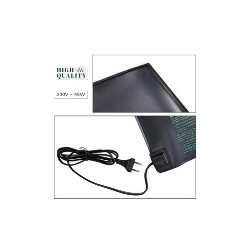Airontek Heat Mat Medium 50x50 cm, mittlere Heizmatte 45W Seitenansicht