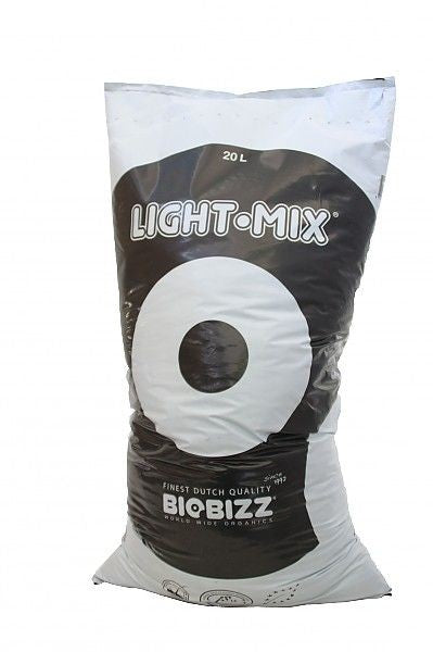 Biobizz Light Mix 20 l, organický substrát pohled zezadu