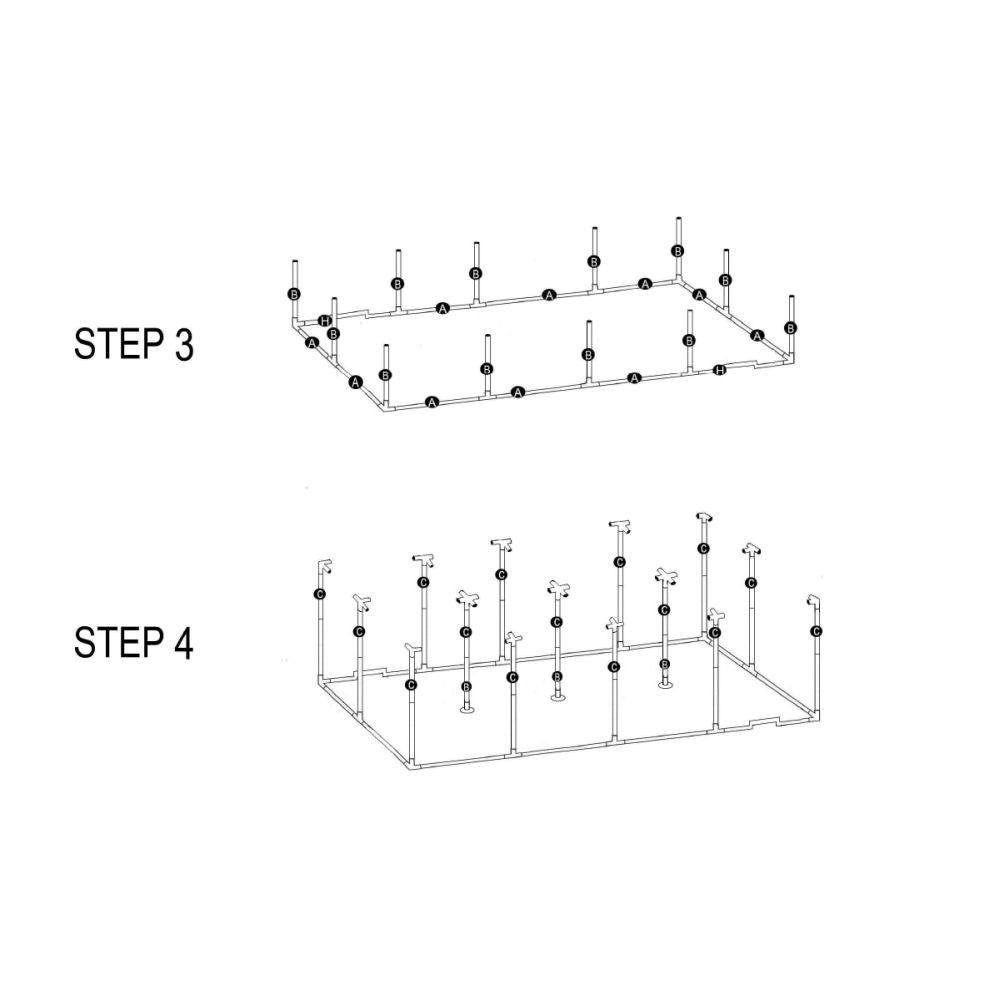 BudBox Silver PRO Titan VI 600x300x220 cm druhý boční pohled