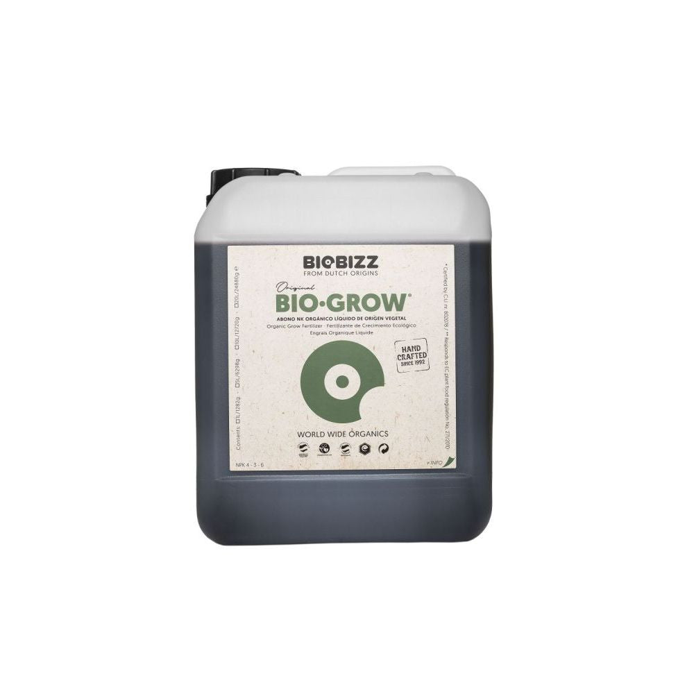 Biobizz Bio Grow 5 l pohled zepředu