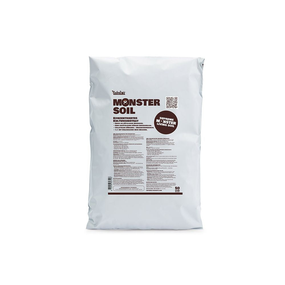 Monster Living Soil Concentrate 50 l pohled zepředu