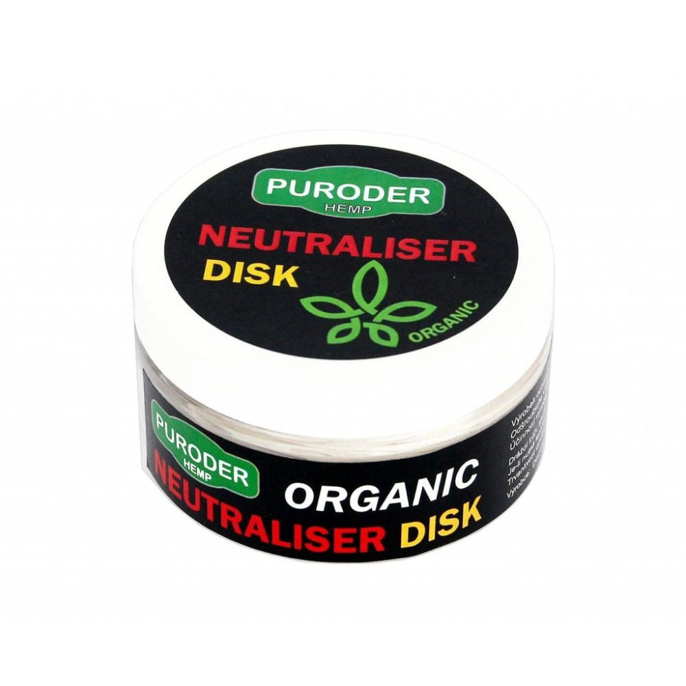 Puroder neutralisant d'odeurs HEMP, disques 14 pcs vue de face