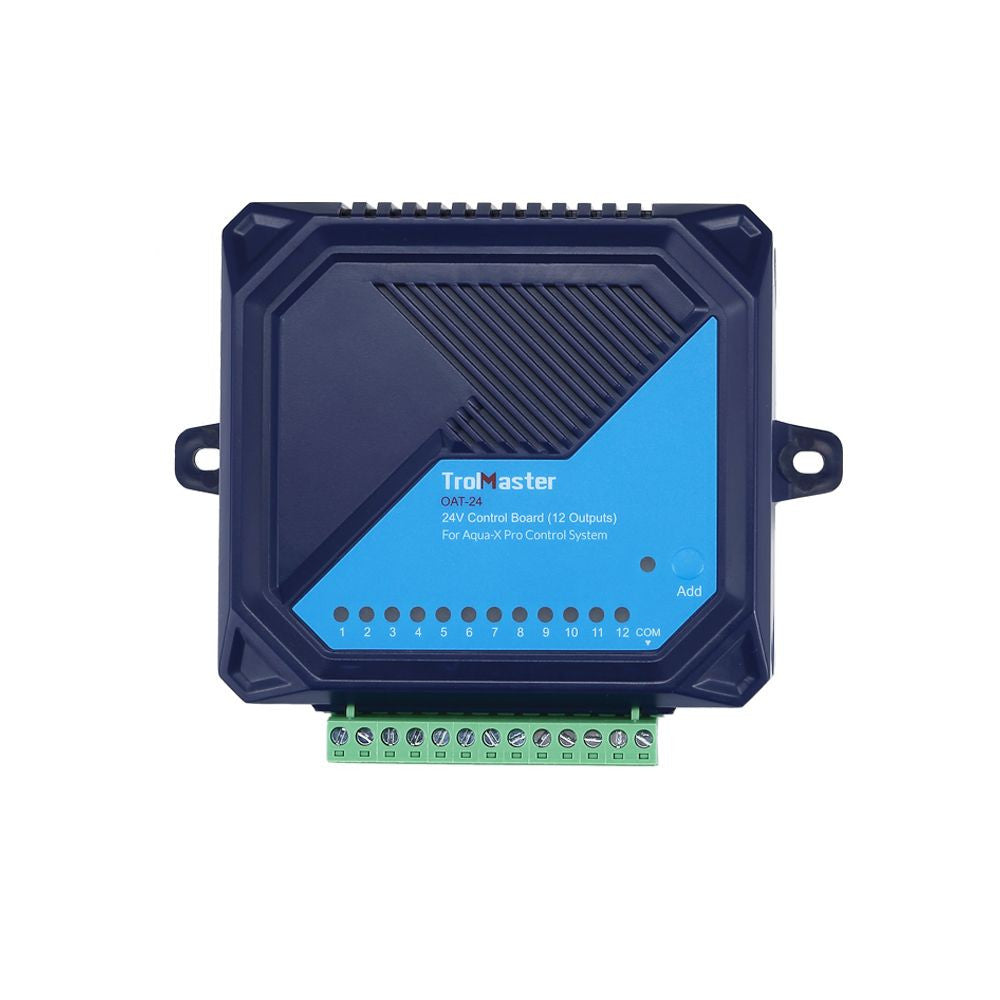 Trolmaster 12 Outputs 24V Control Board (OAT-24) widok z tyłu