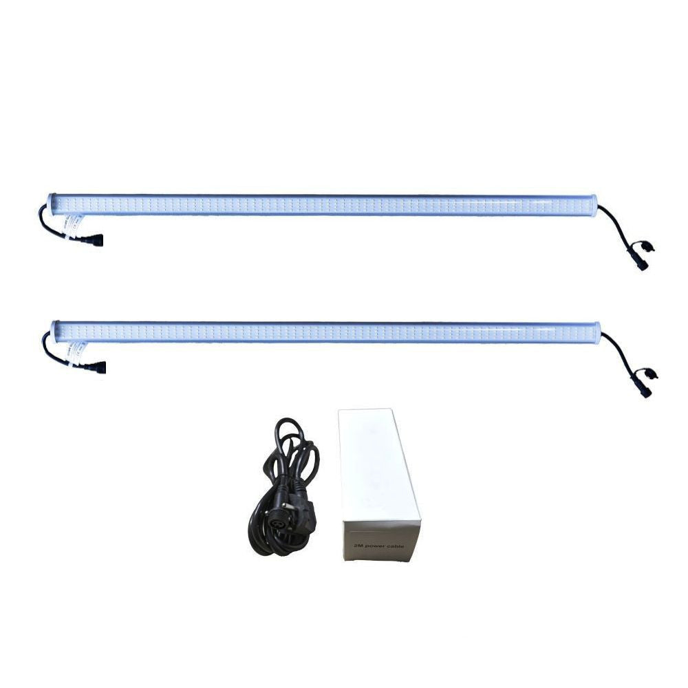 GENT G-LED 42W Linkable x2, set til frontvisning 6500K, inklusive strømkabel