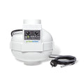 Prima Klima ventilator PK100-TC 100 mm - 280 m3/h, TEMP CTRL toerentalregeling op temperatuur vooraanzicht