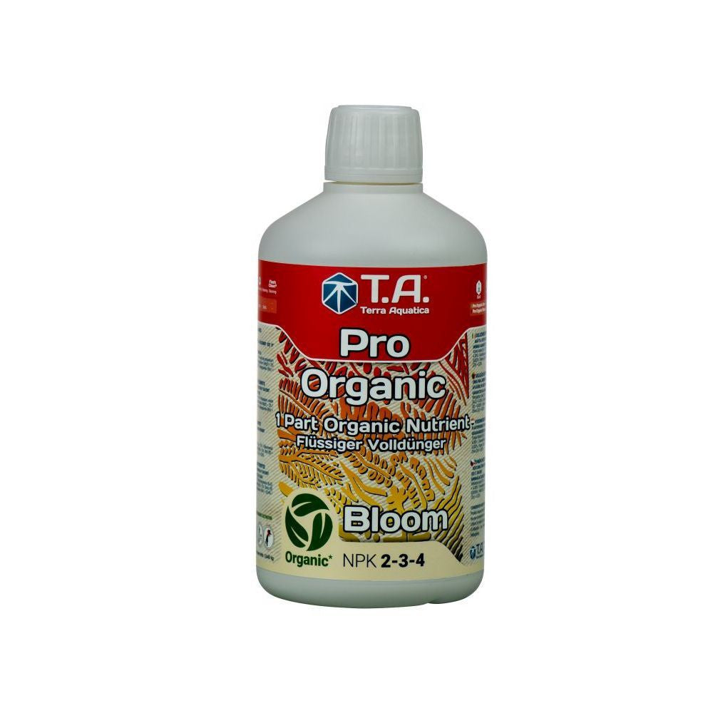Terra Aquatica Pro Organic Bloom 500 ml Rückansicht