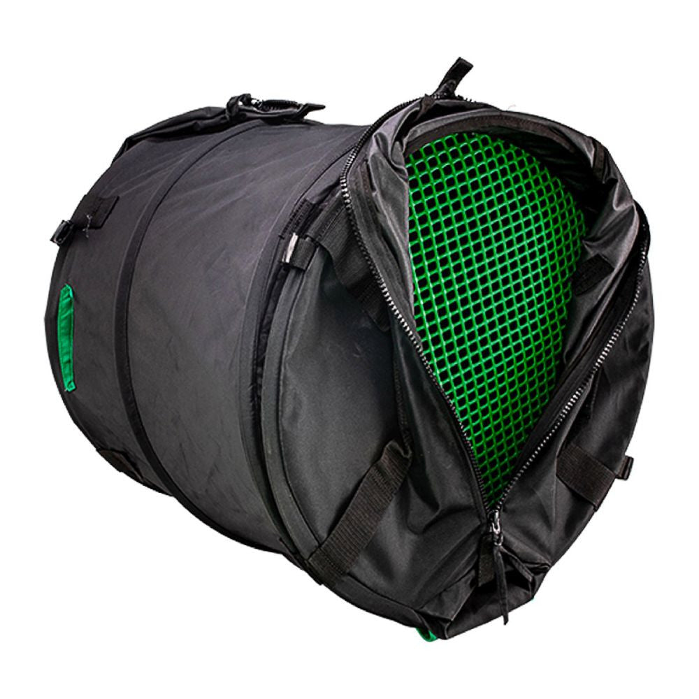 Trimming Bag, mechanický střihač pohled zezadu