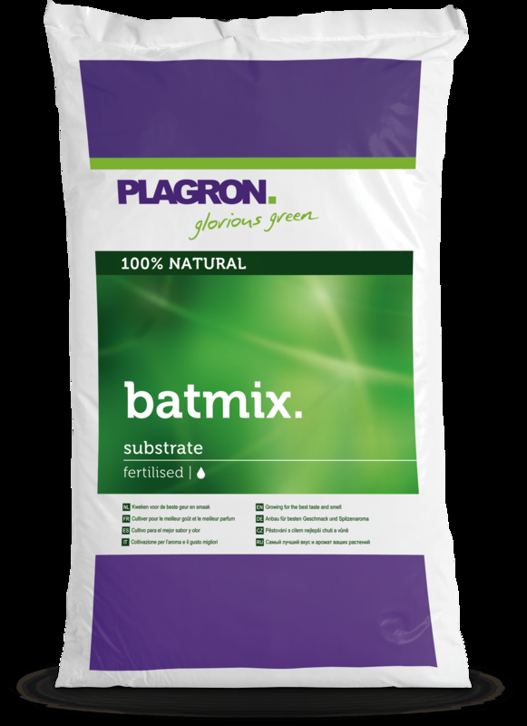 Plagron Batmix 25 l, pěstební substrát boční pohled